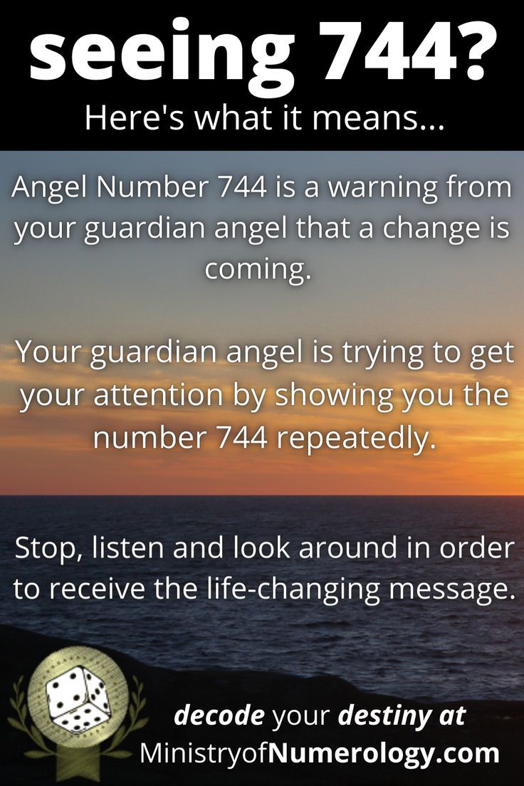 an ad with the message seeing 744? here's what it means, angel number 47 is a warning from your guardian angel that a