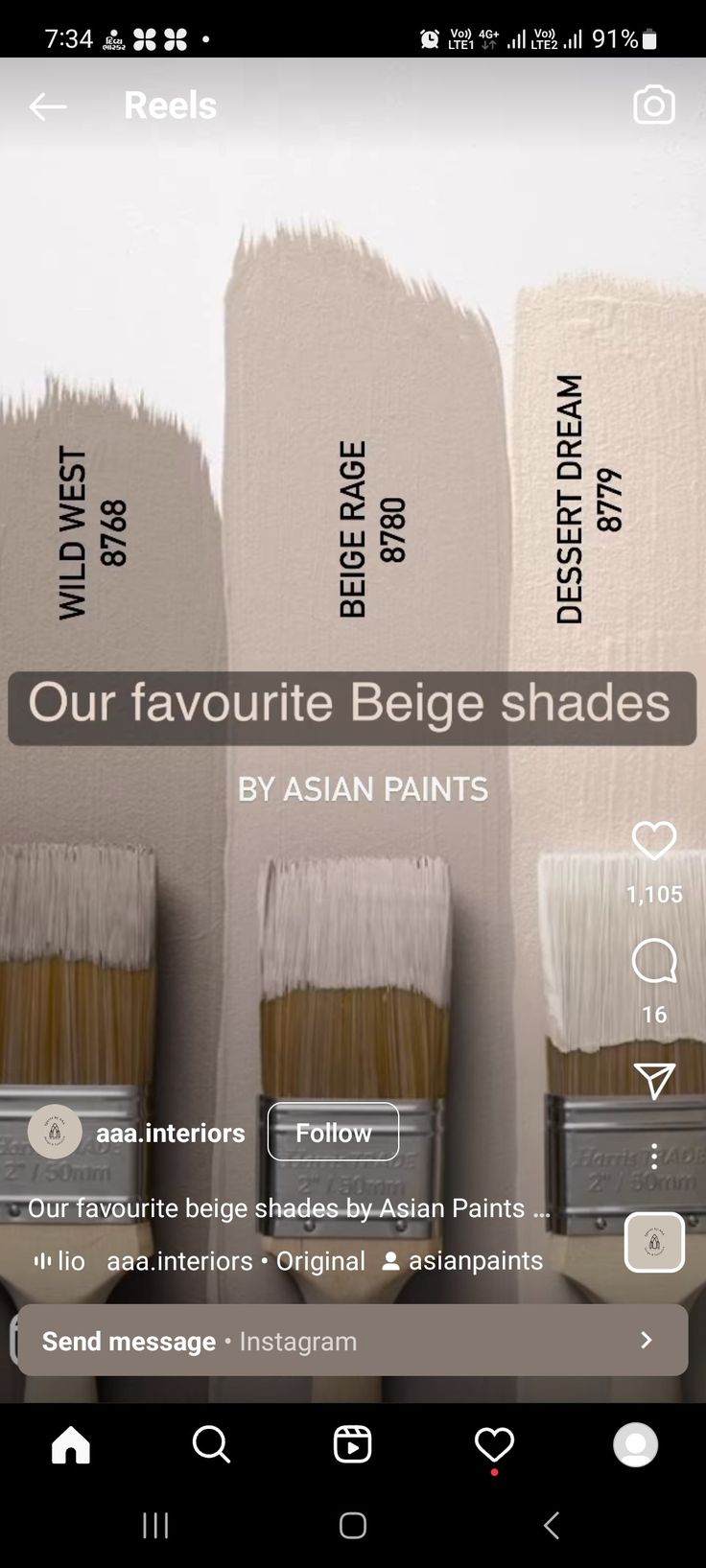 House Panelling Exterior, Taupe Wall Color Bedroom, Interior Wall Colors Asian Paint, Asian Paints Colour Shades For Bedroom For Living Room, Bunglow Colour Ideas, Asian Paint Beige Color, Lobby Paint Color Ideas, Asian Paint Beige Color Code, Bedroom Wall Colors Asian Paints