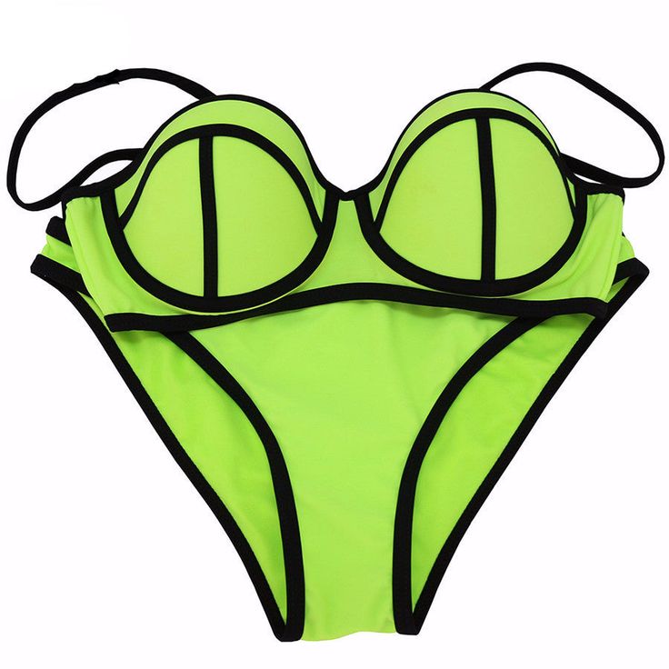 Item Type: Bikinis SetPattern Type: SolidWaist: Low WaistGender: FemaleMaterial: Polyester, Nylon, SpandexSupport Type: UnderwireWith Pad: Yes SKU: 943808 Fitted Nylon Swimwear With Built-in Cups, Padded Push-up Swimwear, Green Beachwear Swimwear With Built-in Bra, Summer Stretch Push-up Swimwear, Fitted Nylon Push-up Swimwear, Summer Nylon Swimwear With Underwire, Summer Nylon Underwire Swimwear, Summer Underwire Nylon Swimwear, Green Boned Swimwear For Summer