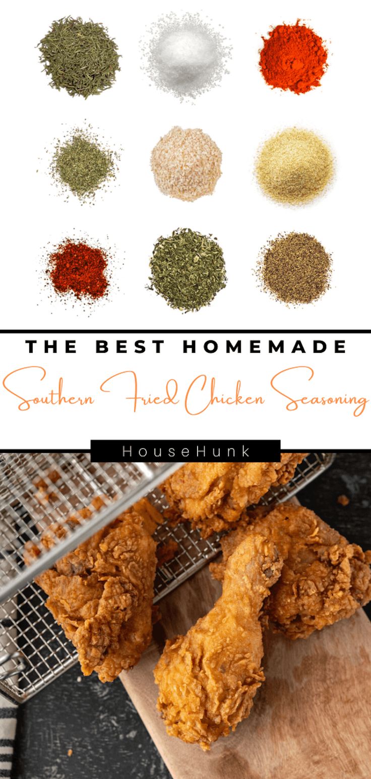 the best homemade southern fried chicken seasoning recipe is here and it's easy to make