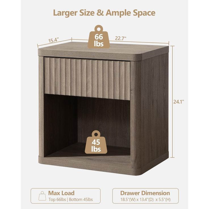 an image of a wooden box with measurements