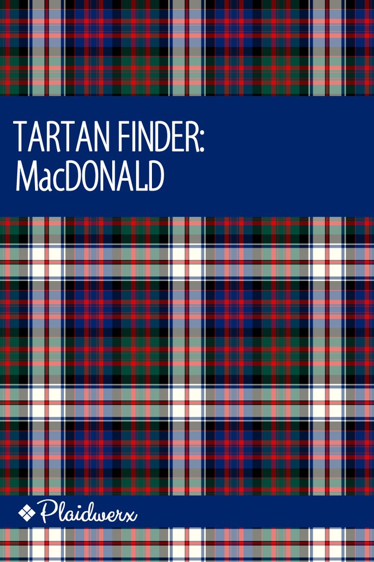 The Clan MacDonald Dress Tartan is a traditional pattern dated to 1880 in red, royal blue, and dark green, with black and white accents. Browse the Clan MacDonald Dress Tartan Collection at Plaidwerx. Macfarlane Tartan, Macdonald Tartan, Clan Macdonald, Irish Tartan, Scottish Ancestry, English Country Style, Scottish Plaid, Blue Tartan, Tartan Fabric