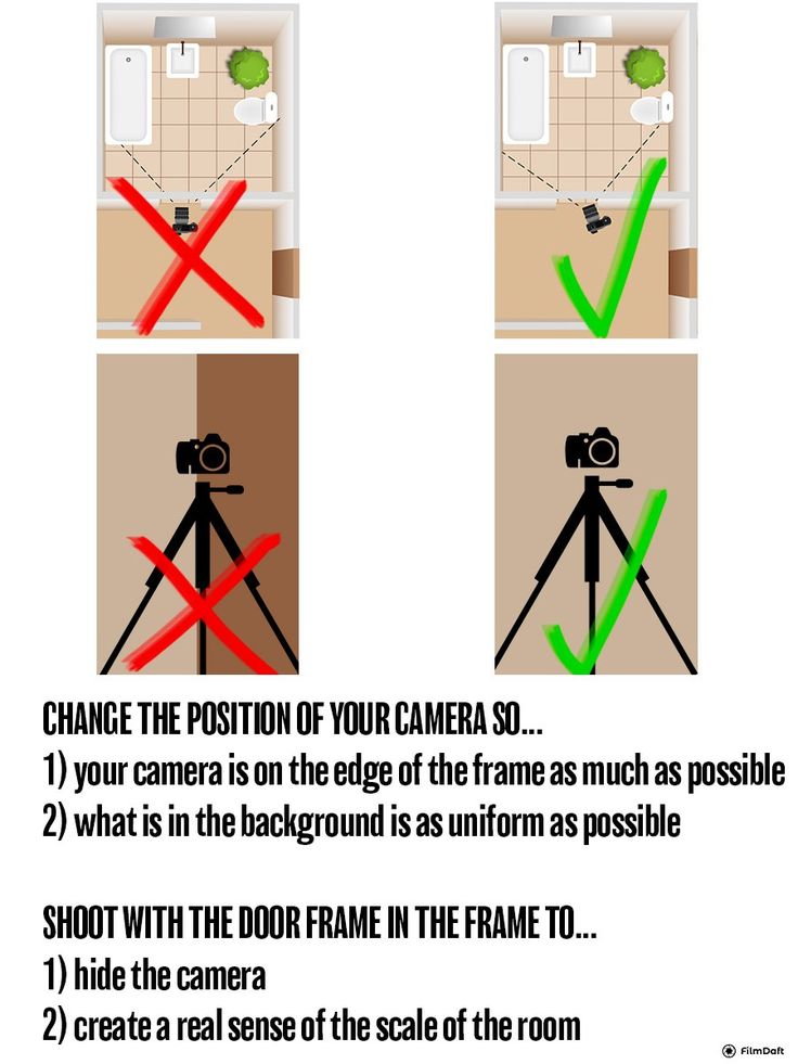 the instructions for how to use a tripod in a bathroom with pictures on it