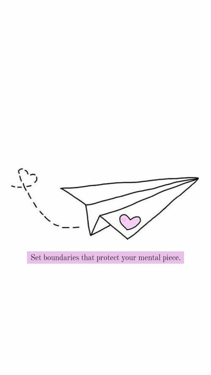 a paper airplane flying through the sky with hearts on it