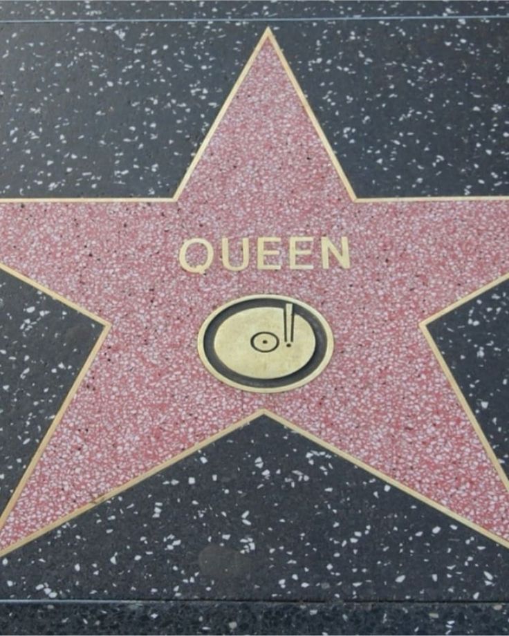 queen star on the hollywood walk of fame