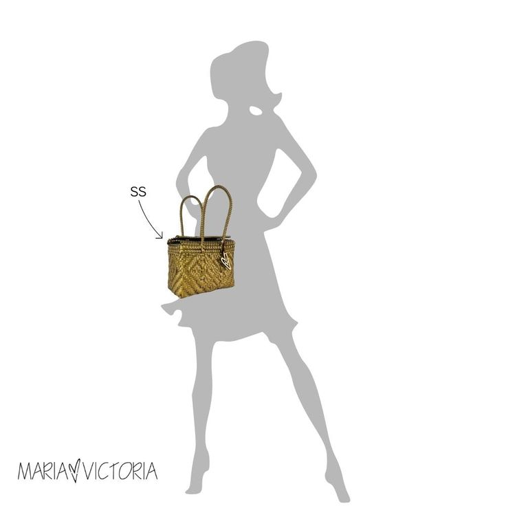 the silhouette of a woman holding a purse in her hand and standing next to it