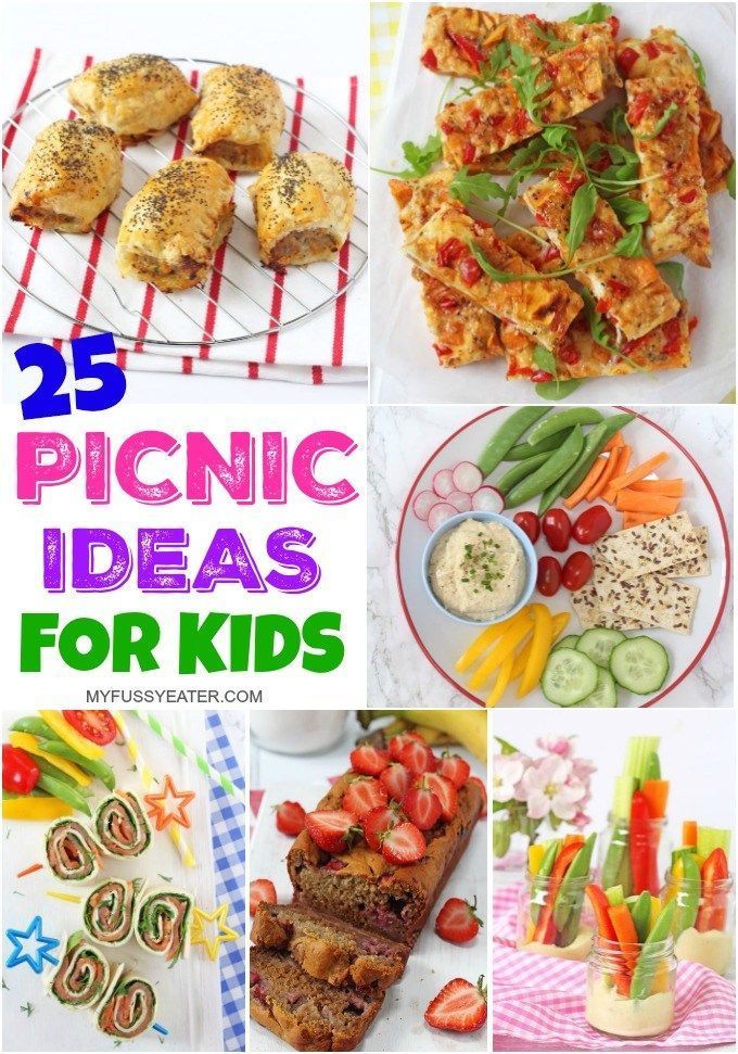 25 picnic ideas for kids that are easy to make