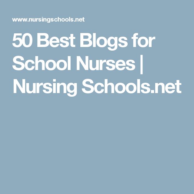 the words 50 best blogs for school nurses nursing schools net