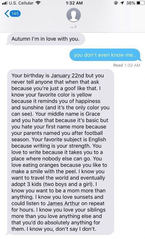 the text message was sent to someone on their phone