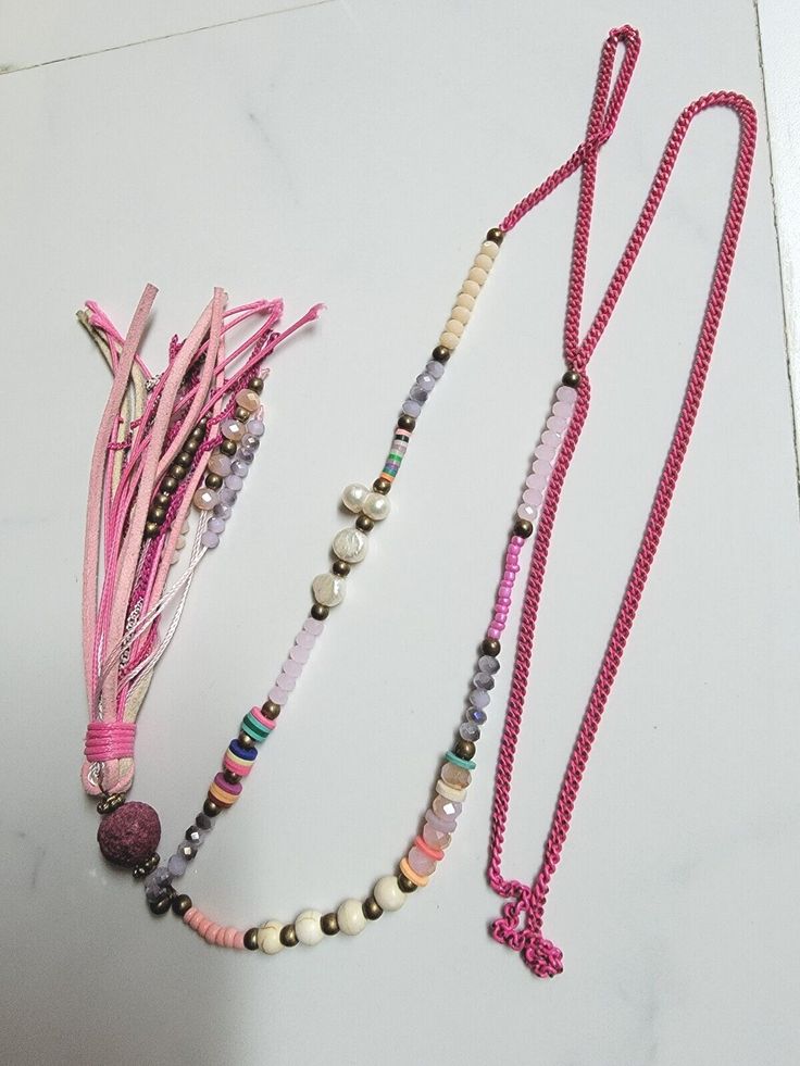 Pink Long Necklace Beads Tassel. Adjustable Lariat Beaded Necklaces With Tassels, Adjustable Multicolor Tassel Necklace With Round Beads, Bohemian Lariat Necklace With Tassels For Gifts, Adjustable Tassel Necklace With Fringe For Festivals, Adjustable Fringe Tassel Necklace For Festival, Bohemian Lariat Necklace With Tassels As Gift, Bohemian Long Necklace With Tassels, Adjustable Bohemian Long Necklace With Tassels, Adjustable Long Tassel Necklace With Colorful Beads