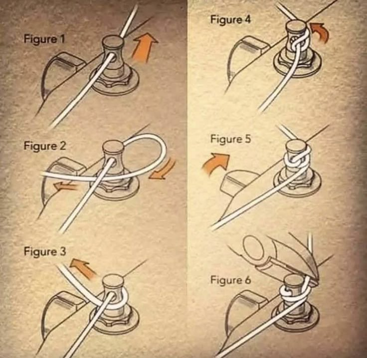 instructions for how to tie a hook on a wall