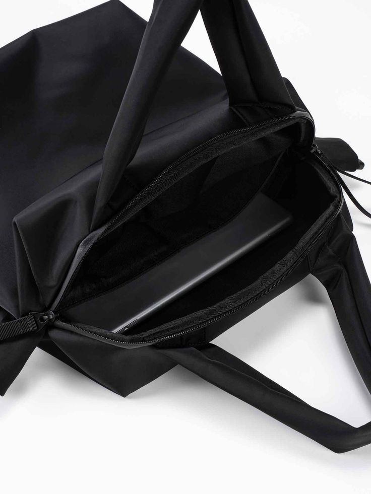 Personal Computer, Recycled Leather, Black Bag, Concept Store, Sleek, Computer, Tote Bag, Shoulder Bag, Leather