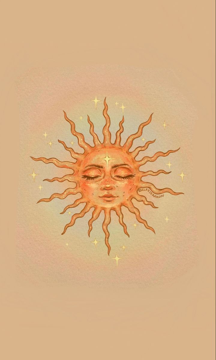 Peaceful sun The Sun, Sun, Tattoos, Stars, Art