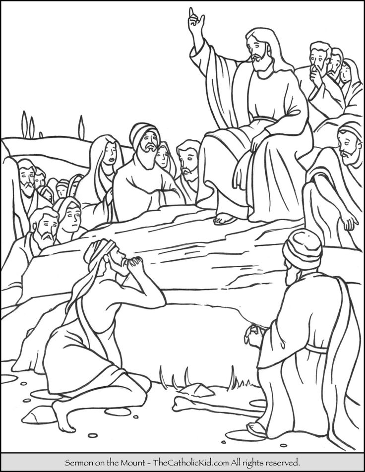 the birth of jesus coloring page