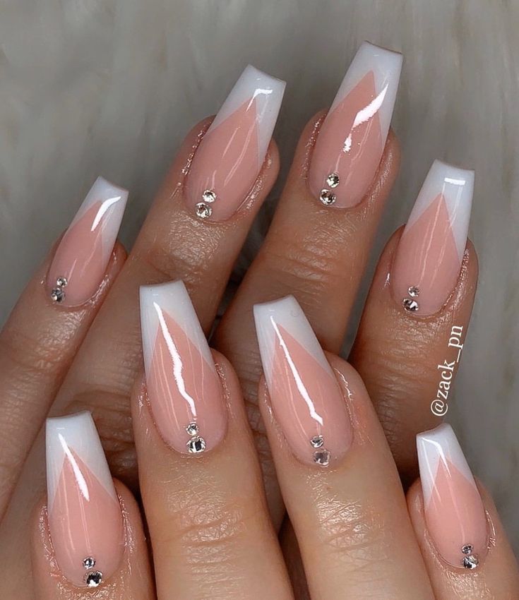 Unghie Sfumate, French Tip Nail Designs, Ombre Acrylic Nails, French Tip Acrylic Nails, French Nail Designs, French Acrylic Nails, Coffin Nails Long, Summer Acrylic Nails, Pink Acrylic Nails