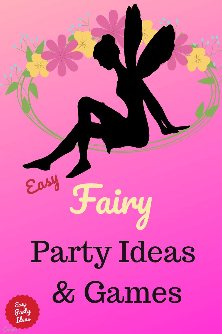 fairy party ideas and games for girls