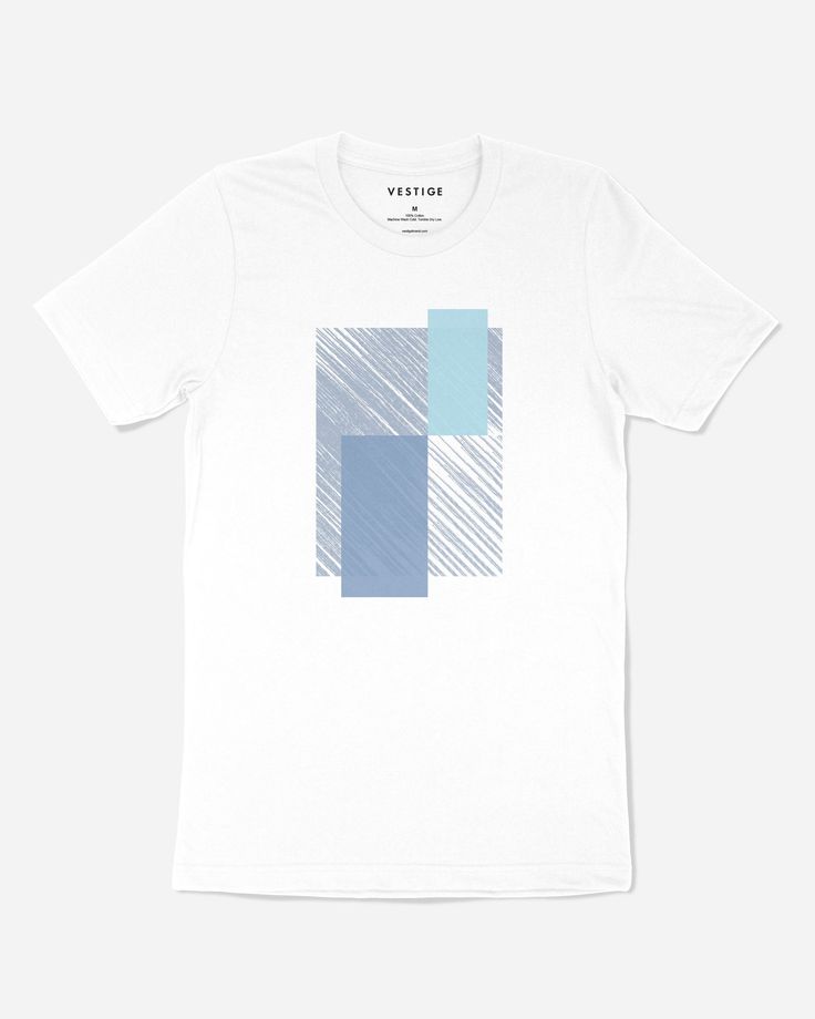 Our best-selling, abstract art graphic tee. VESTIGE designs take inspiration from modern art and NYC— where the brand was born. The shirt is cut in soft cotton and screen printed with our exclusive in-house design.