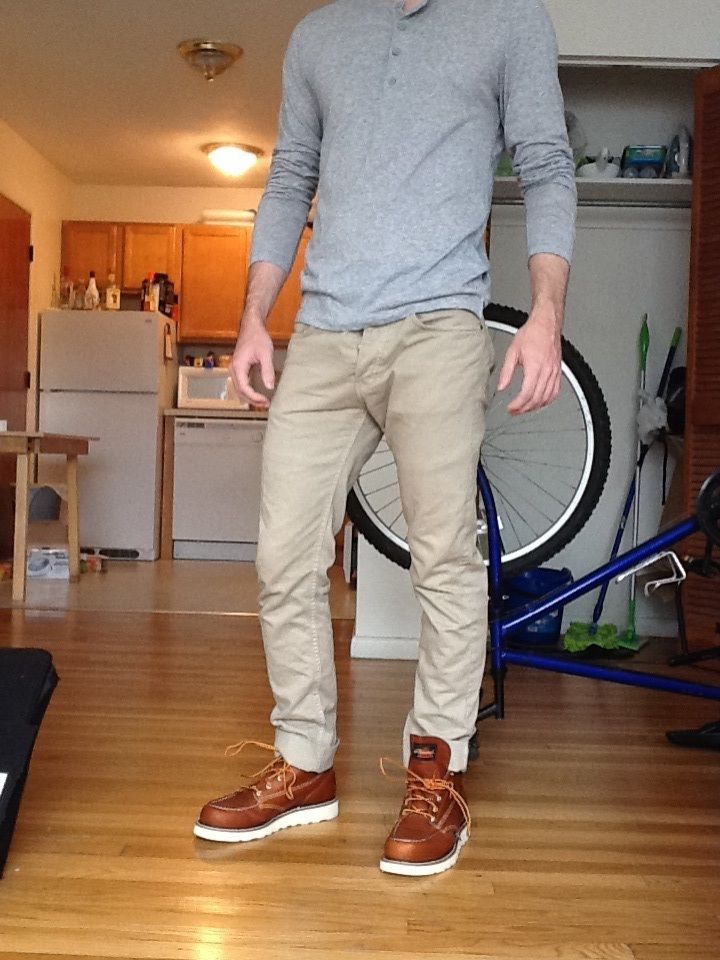 Thorogood Moc Toe - Imgur Thorogood Boots Outfit, Brown Chelsea Boots Men Outfit, Moc Toe Boots Men Outfit, Nike Men Outfit, Work Boots Outfit, Men Outfits Swag, Loafers Men Outfit, Chelsea Boots Men Outfit, Thorogood Boots