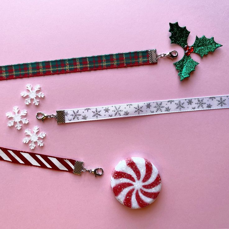 Happy Holidays from Snakeface Jewelry! 🎅🏼🎄🎁 I’m sure you can tell, but I love this time of year. I LOVE making and wearing festive jewelry that shows off my holiday spirit all season long, and I have SO MANY pieces this year! 🤩👏🏼 I wanted to put together a collection of EVERY single peppermint piece I've made over the years, including some new ones! I LOVE the taste and look of peppermint candies, so why not wear jewelry inspired by them? Silver and Red Peppermint Swirl Earrings - About 3 Whimsical Red Party Jewelry, Winter Gift Red Jewelry, Winter Season Red Jewelry Gift, Red Jewelry For Winter Gifts, Handmade Jewelry For New Year Holiday, Cute Christmas Party Jewelry, Handmade Jewelry For Party And New Year, Handmade Pink Jewelry For Holiday, Cute Handmade Jewelry For Christmas