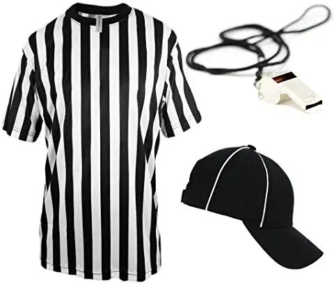 Umpire Costume, Referee Costume, Referee Shirts, Costume Shop, Feel It, Halloween Party Decor, Outfits For Teens, Halloween Party, Breathable Fabric