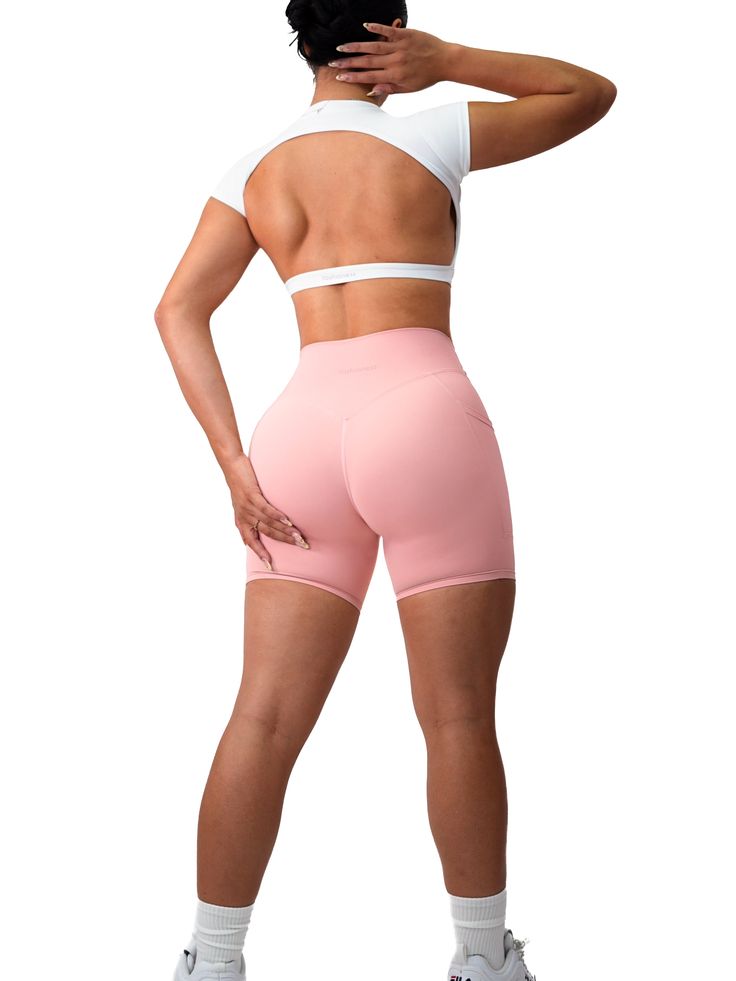 Description: Our NEW Premier Buttersoft Pocket Shorts from luxurious soft fabric, our shorts provide a premium feel and ultimate comfort. Plus, our functional pockets add convenience to your daily wear! Available in 2 lengths. All of our leggings are made out of high quality nylon and spandex. Expect VERY comfortable, soft, and breathable fabric on your skin. Unlike cheap polyester leggings, these leggings do not slide down as you move and instead forms your figure all day. From shopping, workin