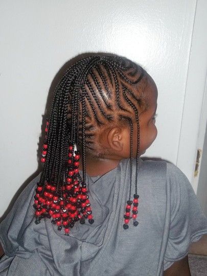 14 Super Cute And Creative Corn Row Styles For Your Little Girl [Gallery] Tiana Hairstyles, Children Hairstyles, Childrens Hairstyles, Funky Hair, Kid Hairstyles, Cornrows Styles, Braids For Black, Kids Braids, Twisted Hair