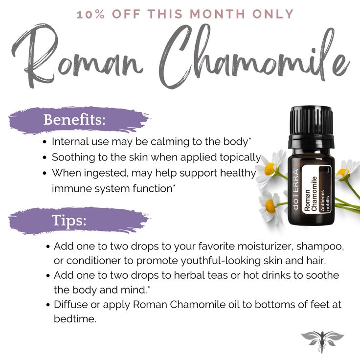 Did you know ancient Roman soldiers used Roman Chamomile for courage during times of war? Who couldn’t use a little boost in the bravery department every once in a while? Roman Chamomile is especially great for it’s soothing and calming properties. Please enjoy Roman Chamomile for: Aiding mood in times of stress and shock Assisting dry, irritated, or aging skin Supporting rested sleep Helping ease lower back discomfort Deep Sleep 😴 Diffuser Blend 💧 3 drops Lavender 💧 2 drops Roman Chamomile Roman Chamomile Essential Oil Blends, Roman Chamomile Doterra, Sleep Diffuser Blend, Roman Chamomile Essential Oil, Doterra Essential Oils Recipes, Essential Oils Herbs, Chamomile Oil, Roman Chamomile, Chamomile Essential Oil