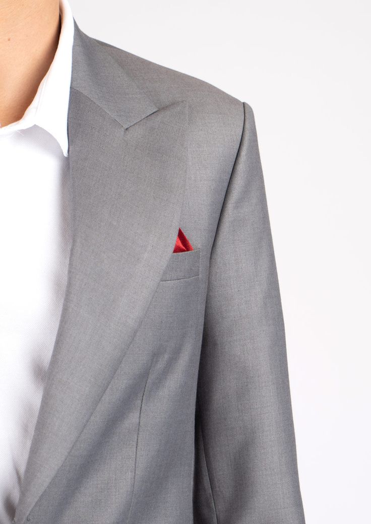 The Hudson Oslo Grey Suit is tailored from a medium grey twill fabric and is custom-made for a perfect fit. This versatile staple can be paired with almost anything and is a great addition to anyone's wardrobe. Custom Made Suits, Grey Suit, Body Posture, Body Proportions, Twill Jacket, Gray Suit, Grey Blazer, Twill Fabric, Fabric Samples