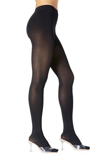 These opaque tights feature a premium handfeel that's smooth to the touch and has lots of stretch for everyday comfort. Polyamide/elastane Machine wash, line dry Imported Compressive Solid Elastane Hosiery, Compressive Elastane Hosiery, Micro-elastic Soft Touch Elastane Tights, Compressive Elastane Tights, Black Smoothing Elastane Hosiery, Sleek Stretch Smoothing Hosiery, Sleek Smoothing Elastane Tights, Sleek Black Smoothing Tights, Tight Elastane Hosiery With Soft Touch