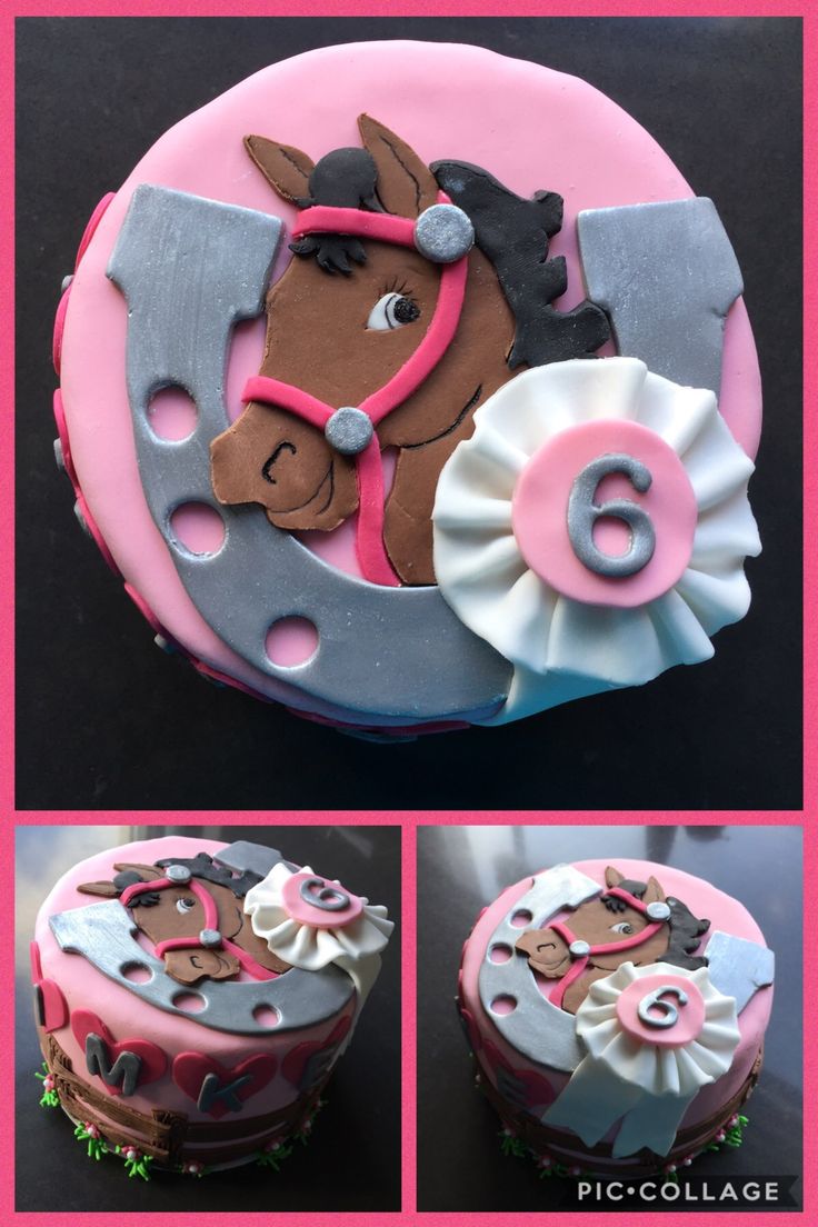 Fondant Torte, Horse Cake, 6th Birthday, 7th Birthday, Fondant, Cake Decorating, Birthday Cake, Birthday Party, Pastel