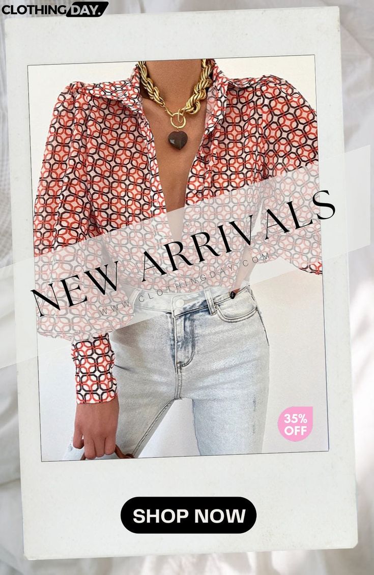 Whisk Me Away Printed Balloon Sleeves Blouse Printed V-neck Tops For Office, Trendy V-neck Blouse With Graphic Print, Chic V-neck Blouse With Graphic Print, Non-stretch Printed Long Sleeve Tops, Trendy Long Sleeve Printed Blouse, Trendy Printed Long Sleeve Tops, Trendy Long Sleeve Printed Tops, Printed Shirt For Day Out In Fall, Printed Shirt For Fall Day Out