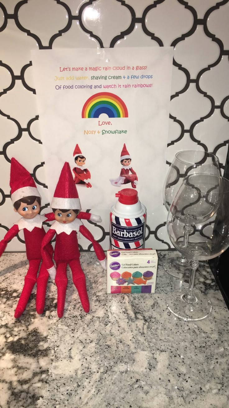 Science Elf On The Shelf Ideas, Elf Experiment, Elf Science Experiment, Elf On The Shelf Science Experiments, Elf On The Shelf Science Experiment, Elf On The Shelf Experiment Ideas, Shepherd On The Search, Elf Classroom, Elf Shenanigans