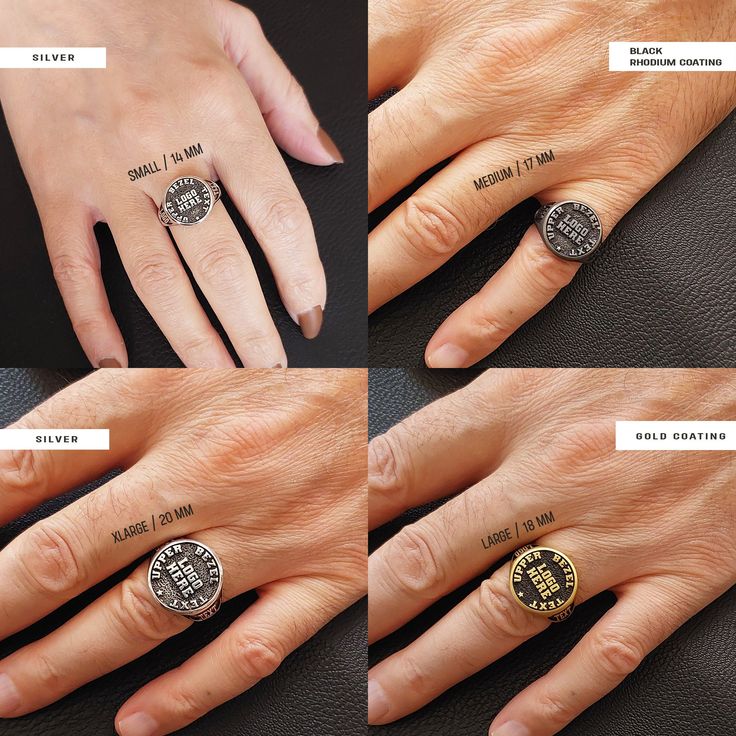 Personalized Army Ring, , Navy Guardiation Gift, Military Memorabilia Ring, Air Force Ring, Custom Military Ring, Handmade Marine Crops Ring ✨Item Details ✅ Made of 925 Sterling Silver ✅ Finish Color: Sterling Silver, Gold Plated, Black Rhodium Plated ✅ Dimensions: 20mm XLarge, 18mm Large, 17mm Medium, 14mm Small ✅ Weight: ±14gr XLarge, ±11gr Large, ±9gr Medium, ±6gr Small Are you looking for a unique and meaningful piece of jewelry that honors your military service or that of a loved one? Look no further! Our custom rings on Etsy offer you the opportunity to create a one-of-a-kind masterpiece that's perfectly tailored to your style, personality, and military branch. 🎨 Customization Options: 🇺🇸 Military Branch Emblem: Proudly display your military branch's emblem (Army, Navy, Air Force, Adjustable Symbolic Signet Ring For Anniversary, Fine Jewelry Engraved Ring Stamped 925, Silver Engraved Diamond Ring, Sterling Silver Initial Ring With Hallmarks, Luxury Round Signet Ring With Hallmarks, Round Fine Jewelry Ring Engraved And Stamped 925, Handmade Initial Ring For Anniversary, Symbolic Initial Open Ring For Anniversary, Symbolic White Gold Diamond Ring