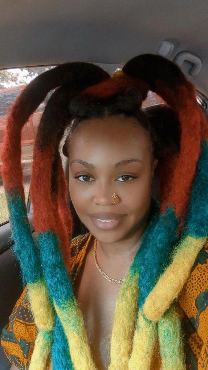 Starter Wicks Locs, Wick Style Dreads, Wicks On Black Women, Loc Wicks, Dread Color Combos, Faux Wicks, Female Wicks Locs, Wick Locs Men, Freeform Wicks