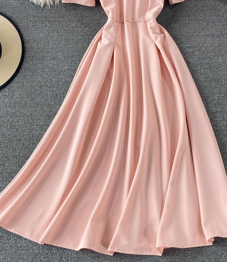 Simple v neck short dress fashion dress Fabric: blended Color: pink, red, black Size(cm): S, M, L, XL S length 112 bust 84 waist 70 M length 113 bust 88 waist 74 L length 114 bust 92 waist 78 XL length 115 bust 96 waist 82 V Neck Short Dress, Short Dress Styles, Dress Fashion, Short Dress, Dress Fabric, Pink Red, Tulle Skirt, Short Dresses, Fashion Dresses