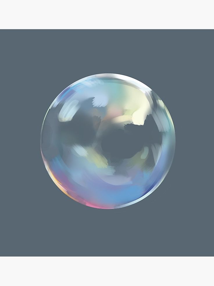 an image of a soap bubble floating in the air