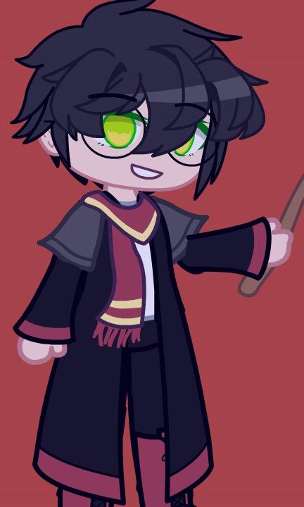 Gacha Club Wizard Outfit, Harry Potter Gacha Club Outfits, Gacha Club Harry Potter, Gacha Harry Potter, Gacha Life Halloween Outfits, Gacha Halloween Outfits, Gacha Pose, Fandom Characters, Gacha Inspiration