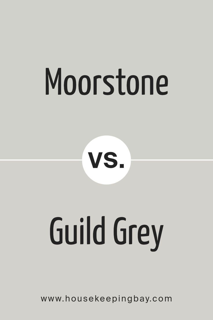 Moorstone SW 9630 by Sherwin Williams vs Guild Grey SW 9561 by Sherwin Williams