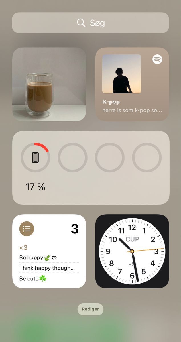 an iphone screen showing the time, messages and other things to do with your phone