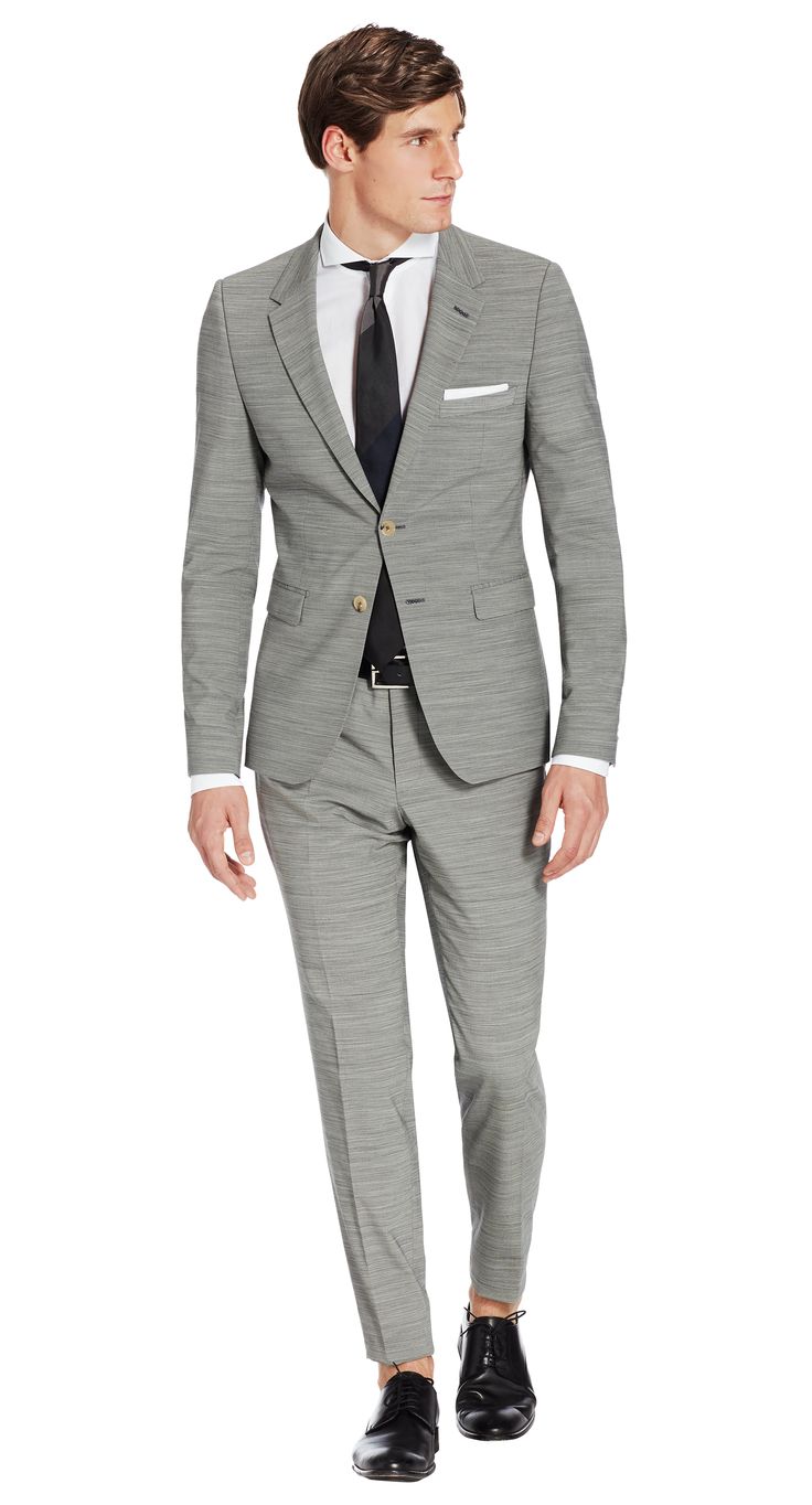 Suit Grey Stripe Salvador Models In Suits, Office Outfits, Summer 2016, Grey Stripes, Male Models, Mens Suits, Men Dress, Einstein, Wedding Party