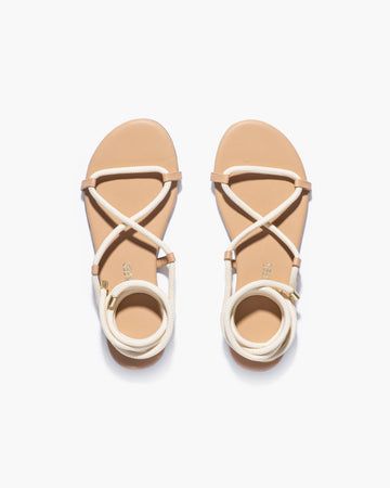 Petra in Pout | Women's Sandal | TKEES Summer Open Toe Sandals With Strap Detailing, Lace-up Sandals With Adjustable Strap For Beach, Lace-up Sandals With Adjustable Strap For Vacation, Casual White Lace-up Sandals For Vacation, Casual Beach Sandals With Rope Detail, Chic Lace-up Sandals With Removable Insole For Vacation, Beige Strappy Lace-up Sandals For Vacation, Adjustable Strap Lace-up Ankle Sandals For Vacation, Casual Strappy Lace-up Sandals With Adjustable Strap