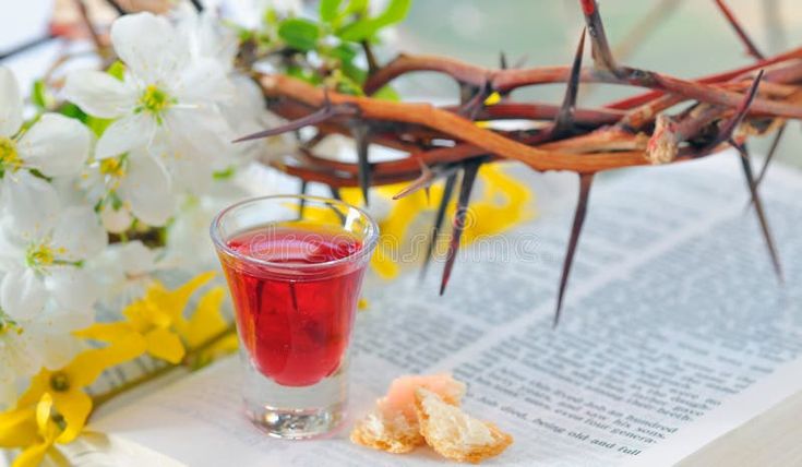 a glass of wine and some flowers on top of an open book