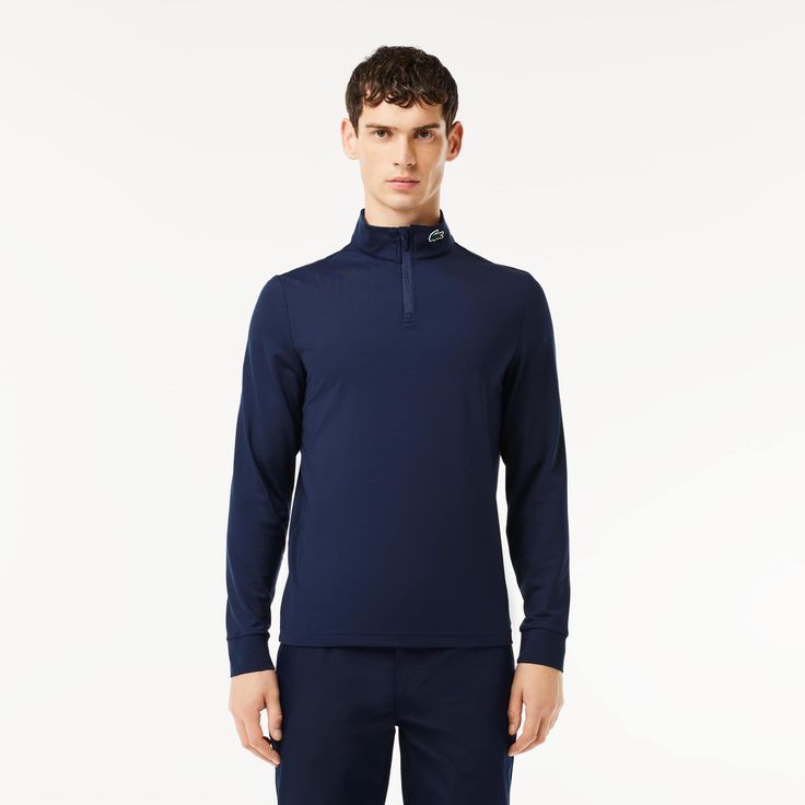 Golf enthusiasts are sure to love this ultra-comfortable zip-neck sweatshirt. Made from a technical fabric for optimal airflow. With stretch fabric and a fitted cut, it’s made to move with you. Golf Sweatshirt, Cut It, 2024 Collection, Sweat Shirt, Stretch Fabric, Online Store, Golf, Tops & Tees, Top Outfits