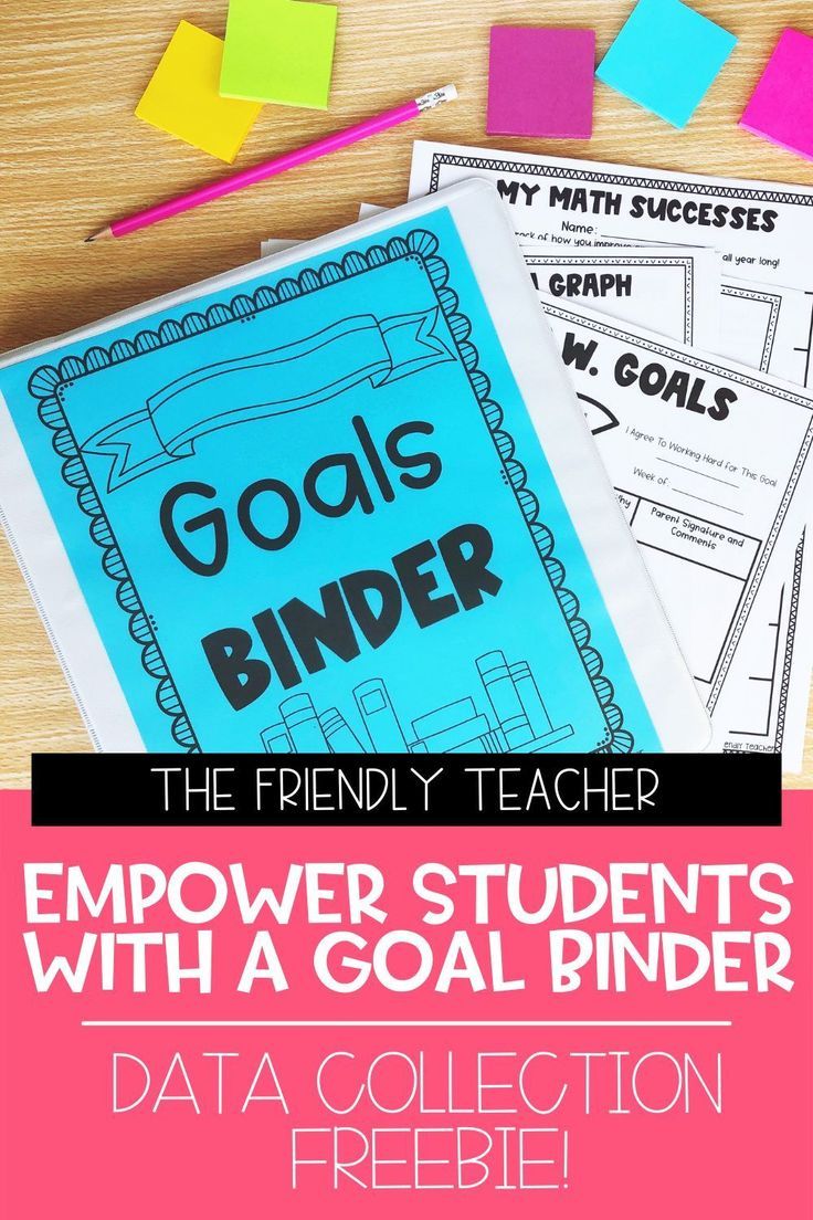 the student goal setting is an easy way to teach students how to write and draw