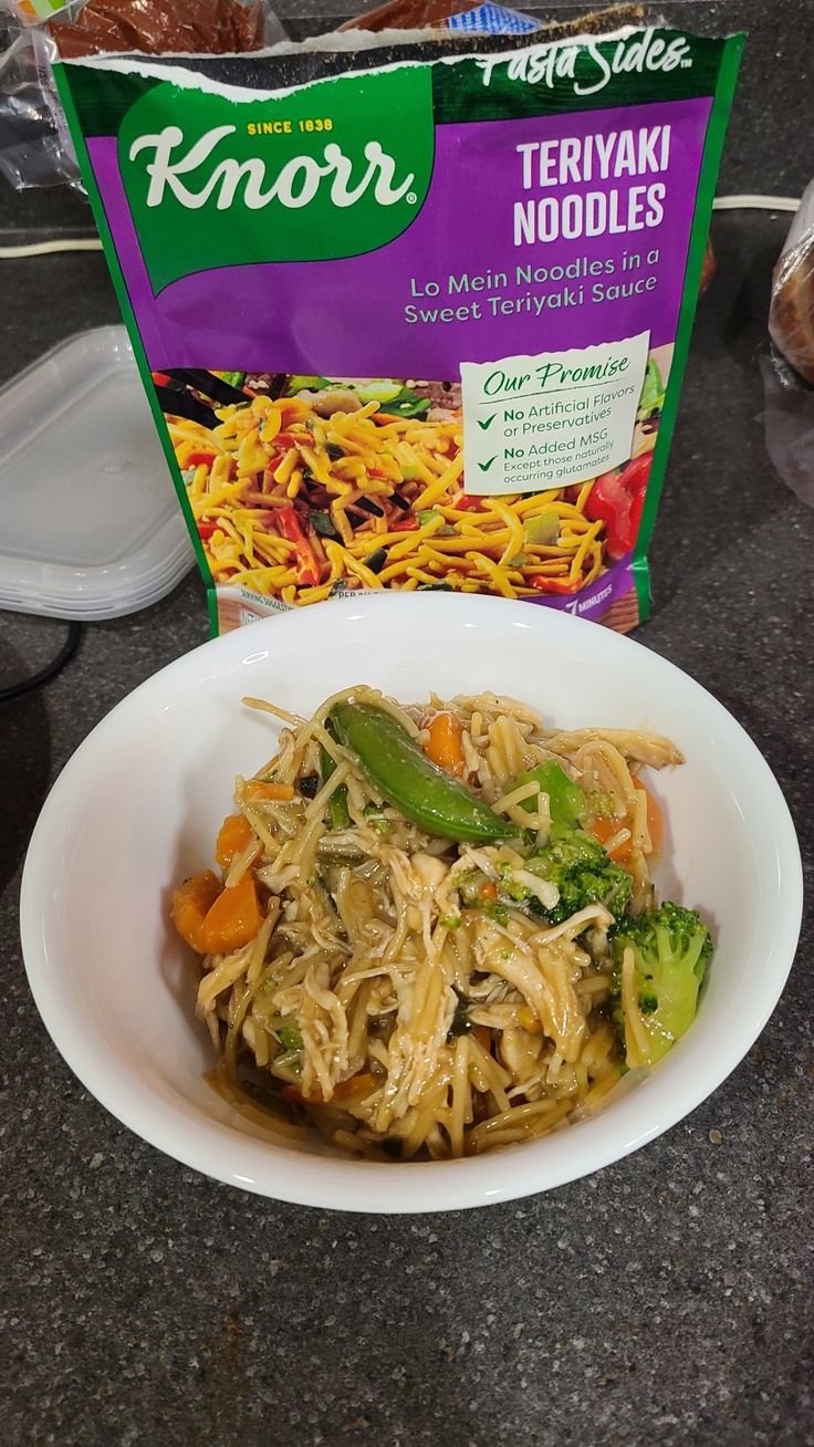 Knorr Teriyaki Rice Recipes, Knorr Pasta Sides Recipes Chicken, Knorr Dinner Recipes, Knorr Teriyaki Noodles Recipe, Knorr Recipes Dinners, Knorr Sides Recipes Main Dishes, Knorr Pasta Sides Recipes, Knorr Sides Recipes, Pasta Sides Recipes