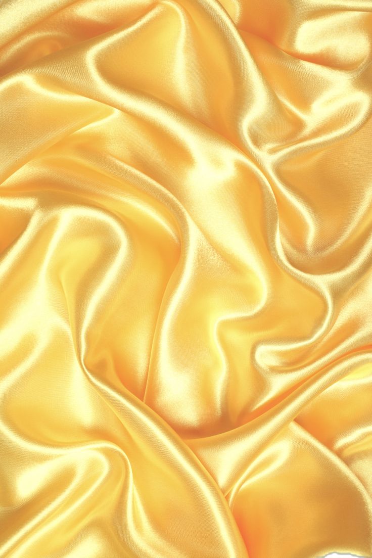 an image of a yellow silk texture that looks like it has been satined in