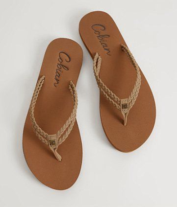 Sleepers Footwear For Women, Cobian Flip Flops, Flip Shoes, Gold Slippers, Heel Sandals Outfit, Brown Flip Flops, Pretty Sandals, Closet Collection, Jordan Shoes Girls