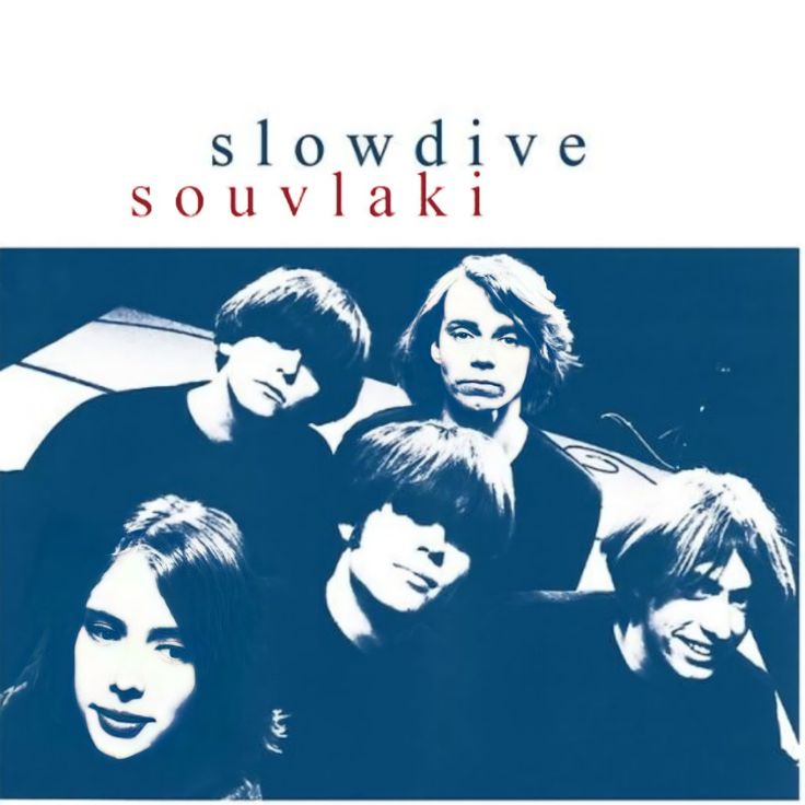 the cover art for slowdive souvlaki, which features an image of