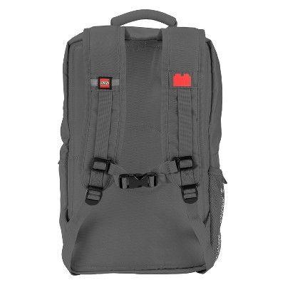 Lego 16 Brick Backpack - Grey Lego Backpack, Playful Green Backpack For Playtime, Gray Rectangular Backpack For On-the-go, Lego Bag, Eco Friendly Backpack, Gray Rectangular Backpack With Anti-theft Pocket, Shop Lego, Classic Building, Classic Lego