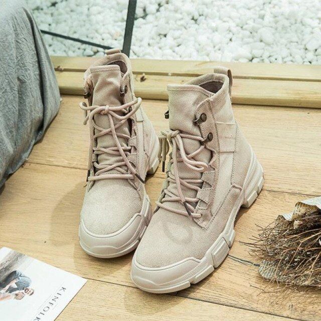 Color: Khaki, Shoe Size: 35 Stylish Hiking Outfit, Velvet Shoe, Hiking Attire, Trekking Boots, Hiking Shoes Women, Trekking Shoes, Velvet Shoes, Hiking Boots Women, Tactical Boots